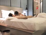 约了个高颜值大长腿嗲嗲妹子蹲着口交舔弄上位