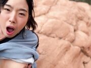 迷路旅行者搭车感谢方式给车主深喉吃鸡口爆颜射