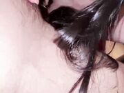 打破传统圣诞服侍今年采用无内衬半乳小吊带趴地上对着别人门口开操姐姐被刺激的内裤全喷湿了