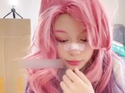 热门网红女神cos卖力吸吮鸡巴扇巴掌狠狠爆插高潮翻白