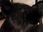 小母狗被圈养玩弄只有肉棒才能让她开心看到肉棒两眼发光渴望被深喉后入被按在铁笼上猛操