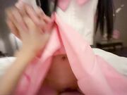 温柔可爱的萝莉妹妹接受大鸡巴调教
