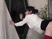 颜值美女 拥有玫瑰乳晕的售楼部欲姐职业装取悦客户