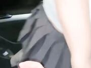 户外车震自拍 最强美腿蜜臀尤物 风骚御姐午夜户外车震无套中出