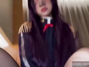 萝莉女友狗链调教 深喉长吊爽到炸